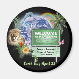 Dag van de Aarde Magneet