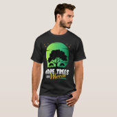 Dag van de Aarde Meer Bomen Milieubewustzijn T-shirt (Voorkant volledig)