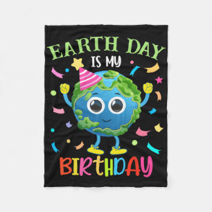 Dag van de Aarde Mijn Dag van de Dag van het Milie Fleece Deken