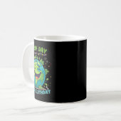 Dag van de Aarde: mijn verjaardag, grappige Dag va Koffiemok (Voorkant links)