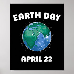 Dag van de Aarde Milieubescherming Planeet Wereld  Poster