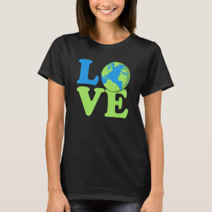 Dag van de Aarde Milieuvriendelijk Ecologie Milieu T-shirt