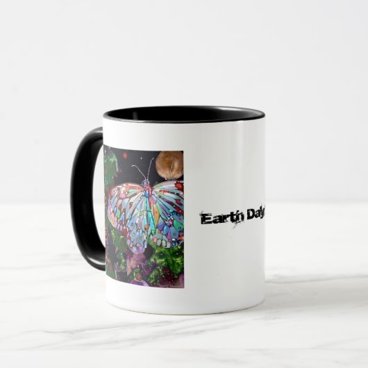 Dag van de Aarde! Mok (Voorkant links)