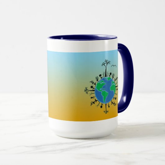 Dag van de Aarde Mok (Voorkant rechts)