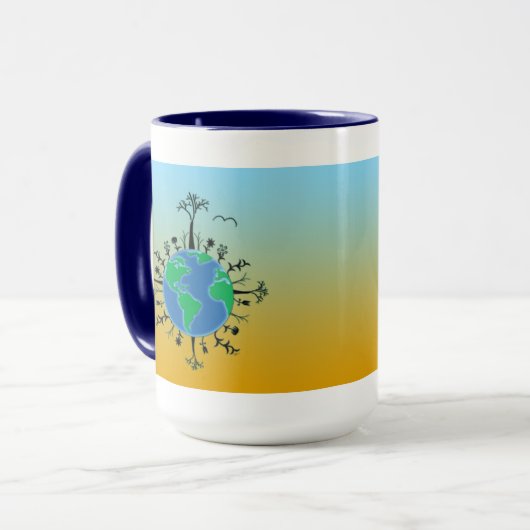 Dag van de Aarde Mok (Voorkant links)