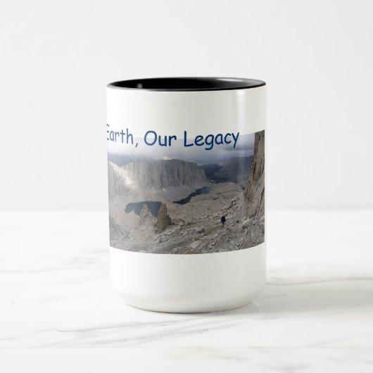 Dag van de Aarde, Onze Aarde, Onze Legacy Koffie Mok (Midden)