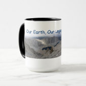 Dag van de Aarde, Onze Aarde, Onze Legacy Koffie Mok (Voorkant links)
