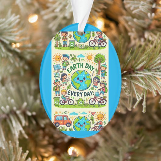Dag van de Aarde Ornament (Boom)