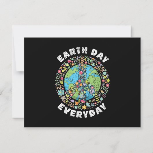 Dag van de Aarde Overdag Dag Dag van de Aarde (Achterkant)