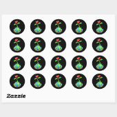 Dag van de Aarde Overdag Dag Dag van de Aarde Ronde Sticker (Vel)