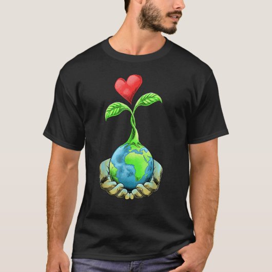 Dag van de Aarde Overdag Dag Dag van de Aarde T-shirt (Voorkant)