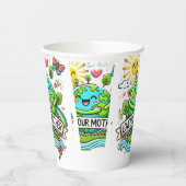 Dag van de Aarde Papieren Bekers (Links)