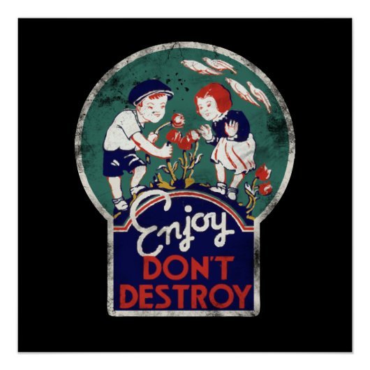 Dag van de Aarde Perfect Poster (Voorkant)