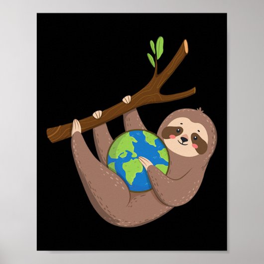 Dag van de Aarde - Planet Earth Natuur Lover Envir Poster (Voorkant)