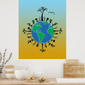 Dag van de Aarde Poster (Keuken)