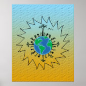 Dag van de Aarde Poster (Voorkant)