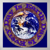 Dag van de Aarde Poster (Voorkant)