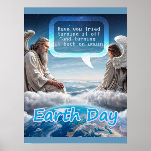 Dag van de Aarde Poster (Voorkant)