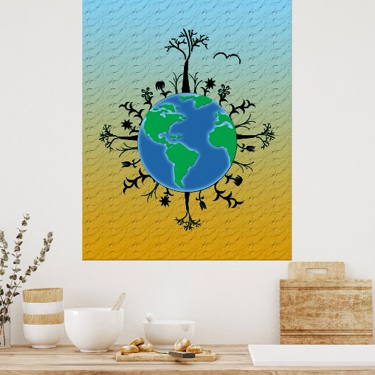 Dag van de Aarde Poster (Keuken)