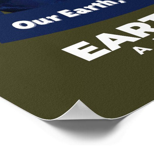 Dag van de Aarde Poster (Hoek)