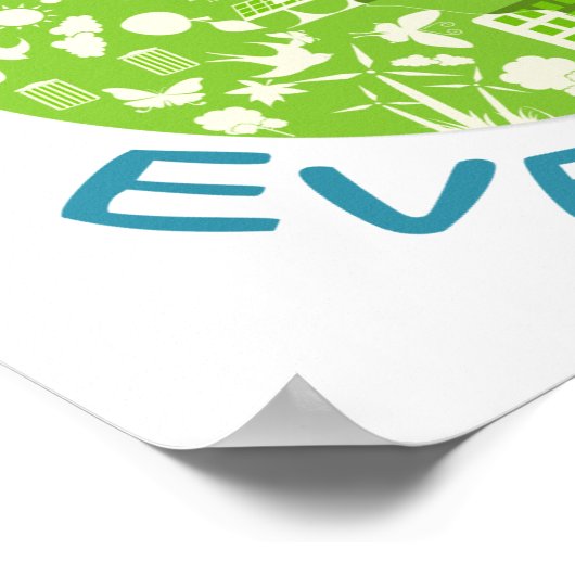 Dag van de Aarde Poster (Hoek)