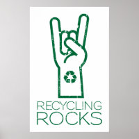 Dag van de Aarde: Raketers recyclen! Poster
