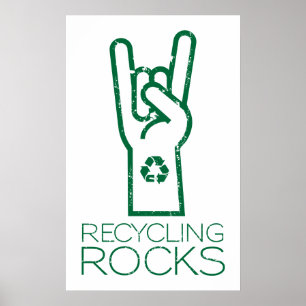 Dag van de Aarde: Raketers recyclen! Poster