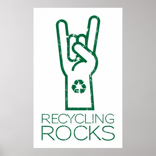 Dag van de Aarde: Raketers recyclen! Poster (Voorkant)