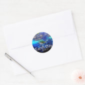 Dag van de Aarde Ronde Sticker (Envelop)