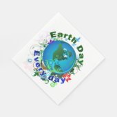 Dag van de Aarde Servet (Hoek)