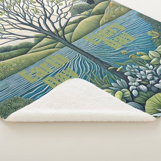 Dag van de Aarde Sherpa Deken (3/4)