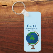 Dag van de Aarde Sleutelhanger (Voorkant)