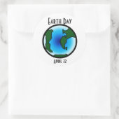 Dag van de Aarde - Sticker (Tas)