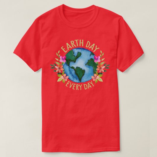 Dag van de Aarde T-shirt (Design voorkant)