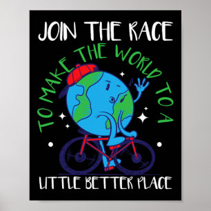 Dag van de Aarde tegen klimaatverandering Poster