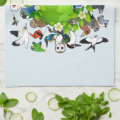 Dag van de Aarde Theedoek (Gevouwen)