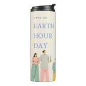 Dag van de Aarde Thermosbeker (Gedraaid links)