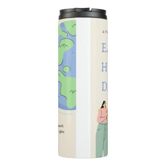 Dag van de Aarde Thermosbeker (Achterkant)