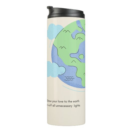 Dag van de Aarde Thermosbeker (Geroteerd rechts)