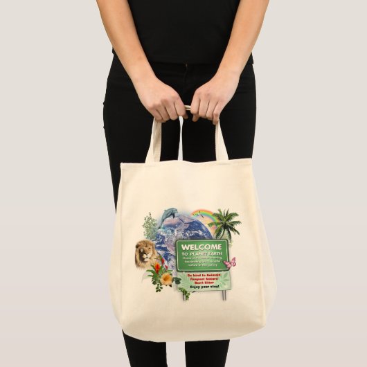 Dag van de Aarde Tote Bag (Voorkant (product))