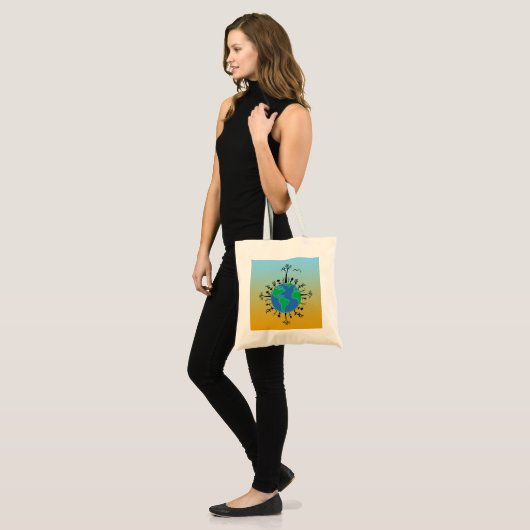 Dag van de Aarde Tote Bag (Voorkant (model))