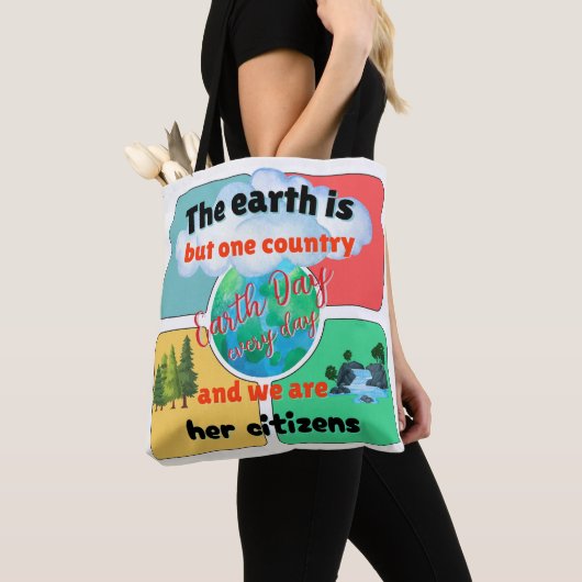 Dag van de Aarde Tote Bag (Dichtbij)
