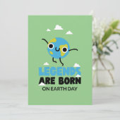 Dag van de Aarde Verjaardag 22 april Feestdagenkaart (Staand voorkant)