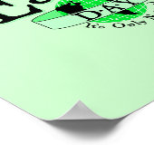 Dag van de Aarde vieren Poster (Hoek)