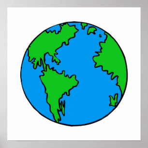 Dag van de Aarde vieren Poster