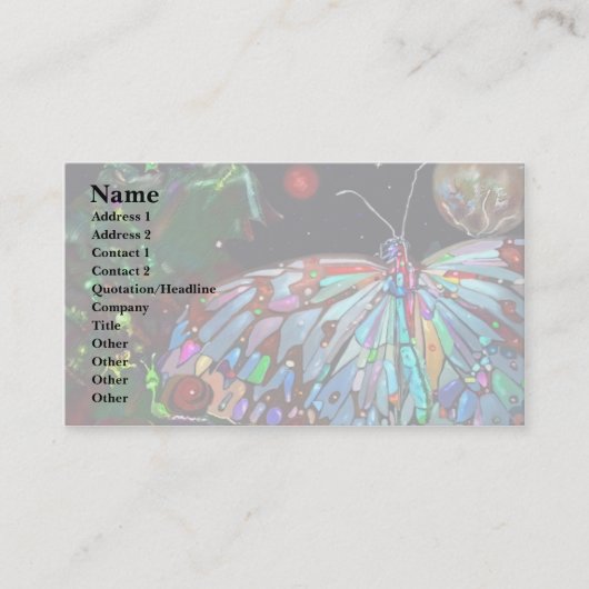 Dag van de Aarde Visitekaartje (Voorkant)