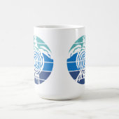 Dag van de Aarde, Zee schildpad, Reinig de Oceaan Koffiemok (Center)