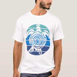 Dag van de Aarde, Zee schildpad, Reinig de Oceaan T-shirt