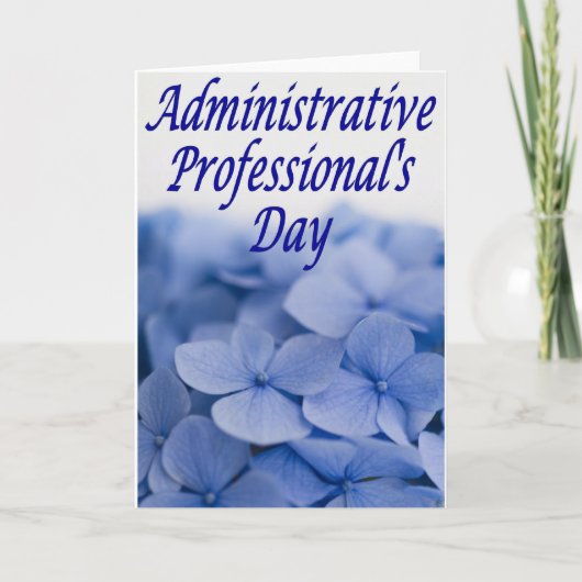 Dag van de Administratieve Beroepsorganisatie 4 Kaart (Voorkant)