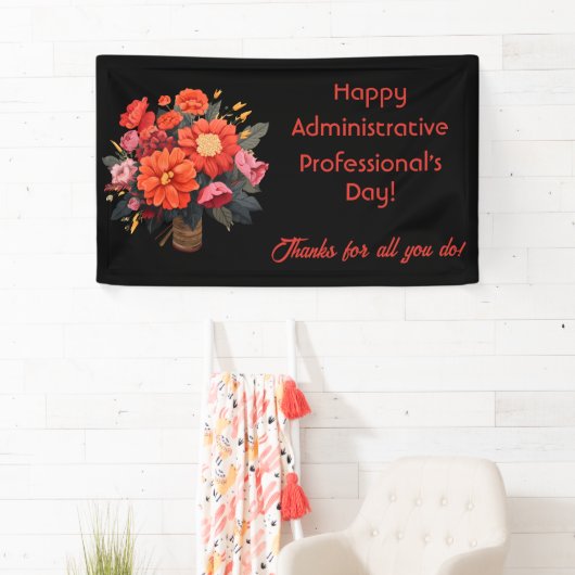 Dag van de Administratieve Professionals 2025 Spandoek (Insitu)